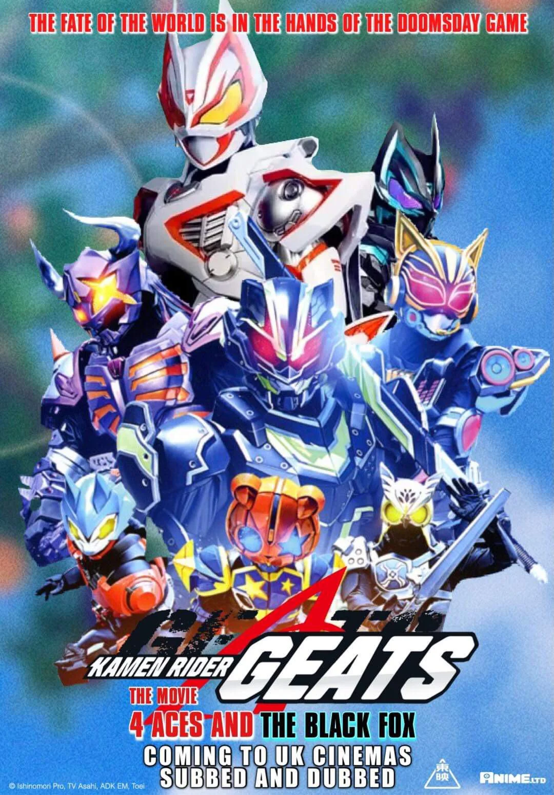 Kamen Rider Geats Movie - 4 Aces and the Black Fox มาสค์ไรเดอร์กีทส์ เดอะมูฟวี่ เอซ 4 คนและจิ้งจอกดำ ซับไทย