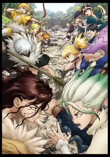 Dr. Stone Season 2 ดร.สโตน เจ้าแห่งวิทยาศาสตร์กู้คืนอารยธรรมโลก ซีซั่น 2 พากย์ไทย