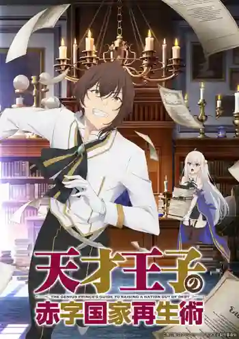 Tensai Ouji no Akaji Kokka Saiseijutsu บูรณะมันวุ่นวาย ขายชาติเลยแล้วกัน พากย์ไทย