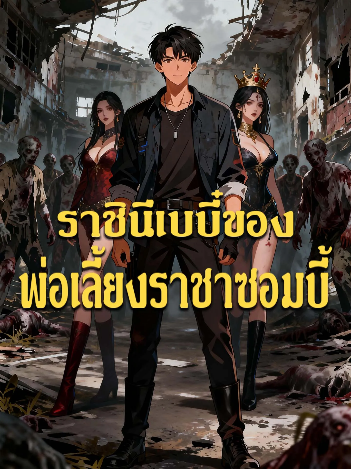 As a Zombie King in Apocalypse ราชินีเบบี๋ของพ่อเลี้ยงราชาซอมบี้ พากย์ไทย